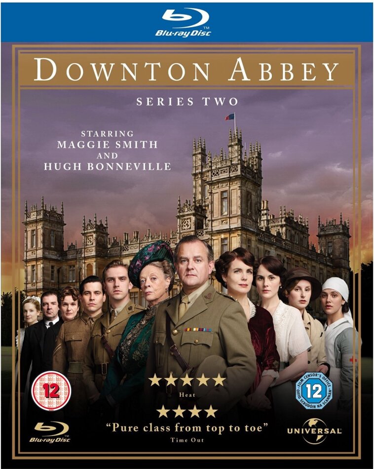 Downton Abbey - Series 2 3 Blu-rays