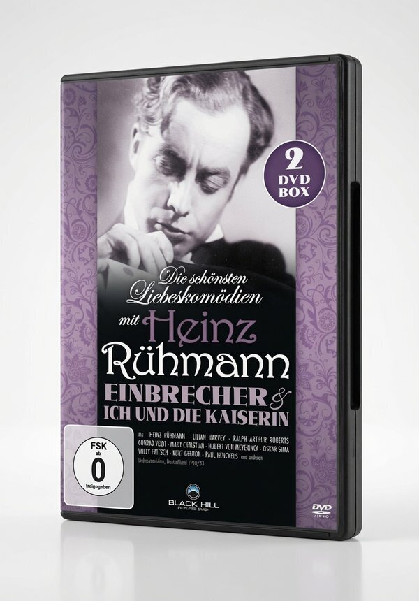Die schönsten Liebeskomödien mit Heinz Rühmann s/w, 2 DVDs