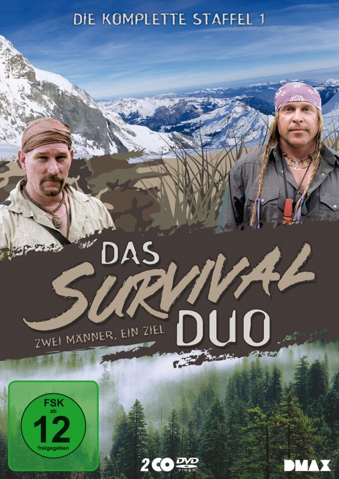 Das Survival-Duo - Zwei Männer, ein Ziel - Staffel 1 2 DVD