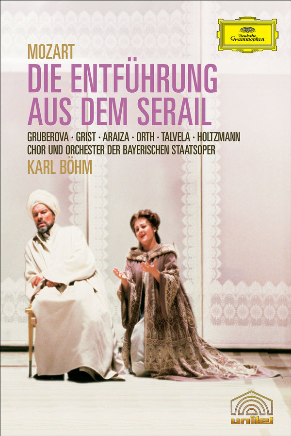 Bayerische Staatsoper, Karl Böhm & Francisco Araiza - Mozart - Die Entführung aus dem Serail Deutsche Grammophon, Unitel Classica