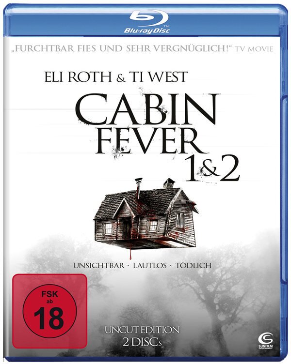 Cabin Fever 1 & 2 Uncut, 2 Blu-rays