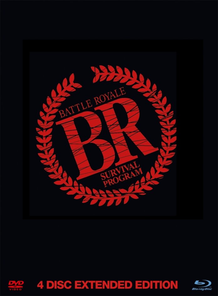 Battle Royale (2000) Limited Collector's Edition, Blu-ray + 3 DVDs