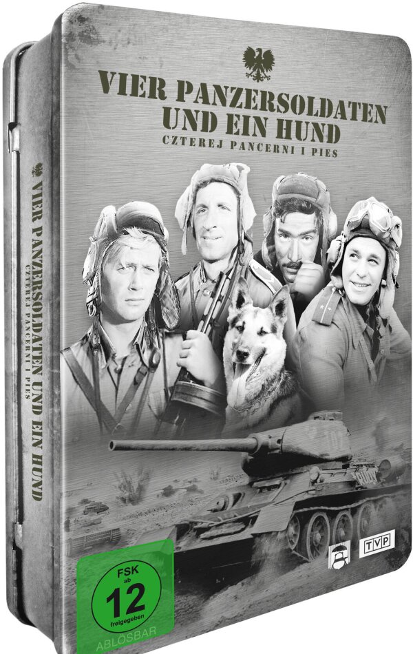 Vier Panzersoldaten und ein Hund - (Silver Metallbox Edition 8 DVDs)