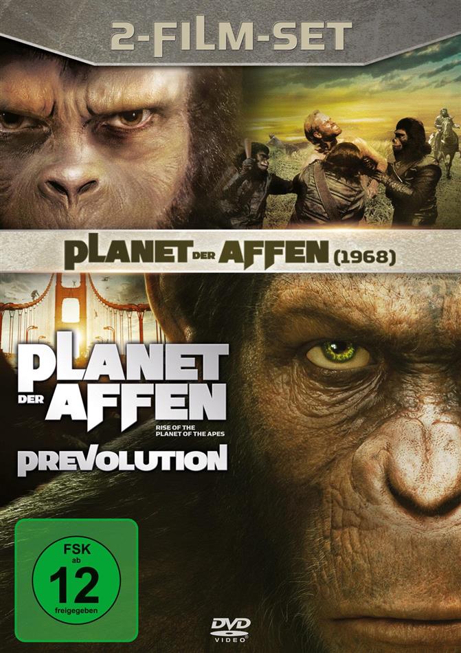 Planet der Affen: Prevolution (2011) / Planet der Affen (1968) 2 DVDs