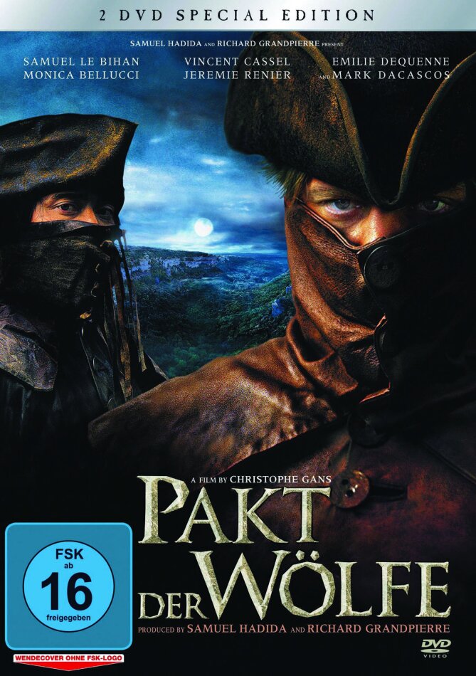 Pakt der Wölfe (2001) Special Edition, 2 DVDs