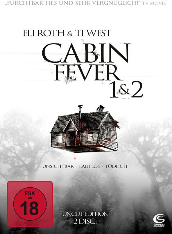 Cabin Fever 1 & 2 Uncut, 2 DVDs