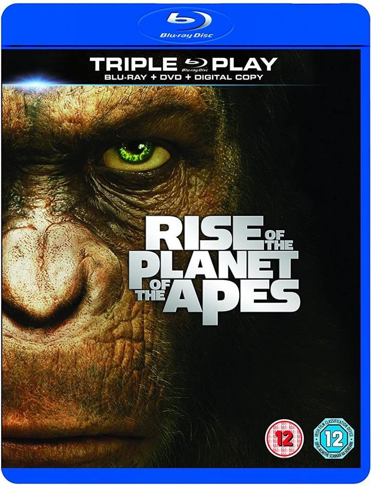 The Rise of the Planet of the Apes (2011) Blu-ray + DVD