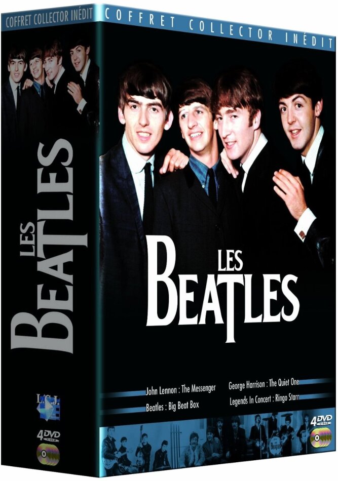 The Beatles - Les Beatles Box, Collector's Edition, 4 DVDs