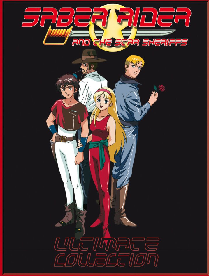 Saber Rider and The Star Sheriffs - Ultimate Collection 10 DVDs
