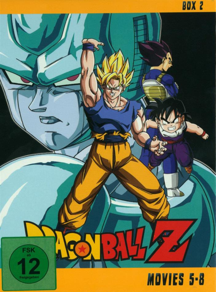 Dragonball Z - Movies 5 - 8 Box 2 4 DVDs