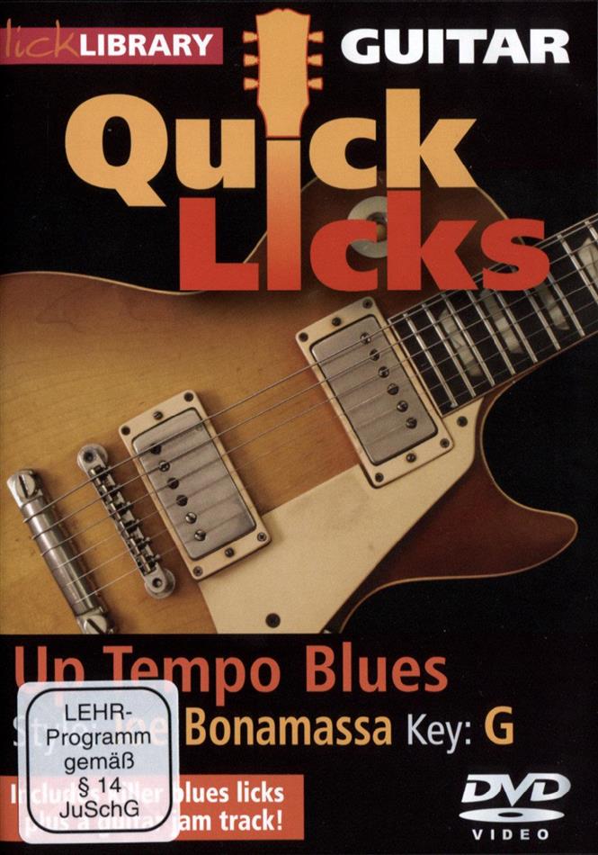 Guitar Quick Licks - Up Tempo Blues / Joe Bonamassa