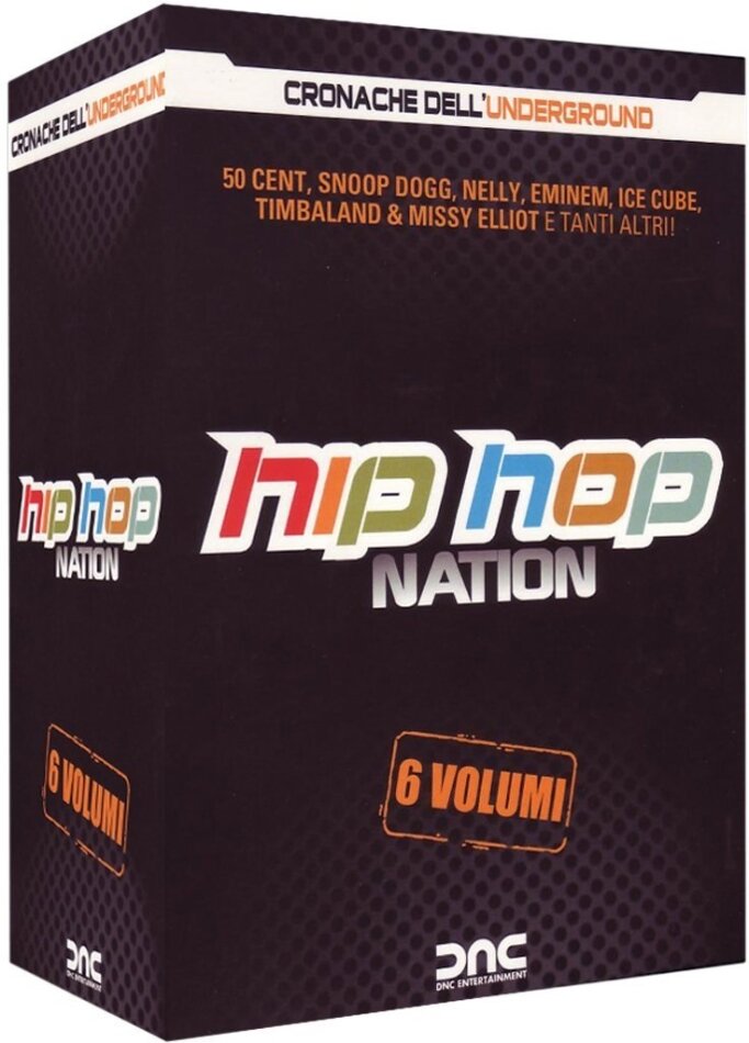 Various Artists - Hip Hop Nation - Cronache dell'Underground 6 DVDs