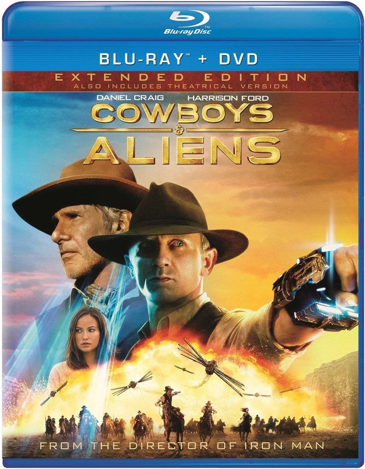 Cowboys & Aliens (2011) Unrated, Blu-ray + DVD