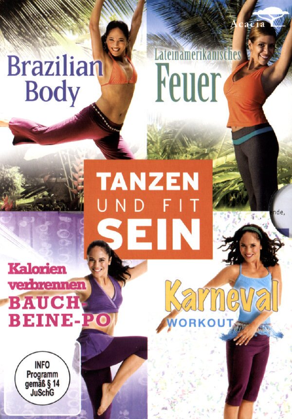Tanzen und fit sein Cofanetto, Edizione Limitata, 4 DVD