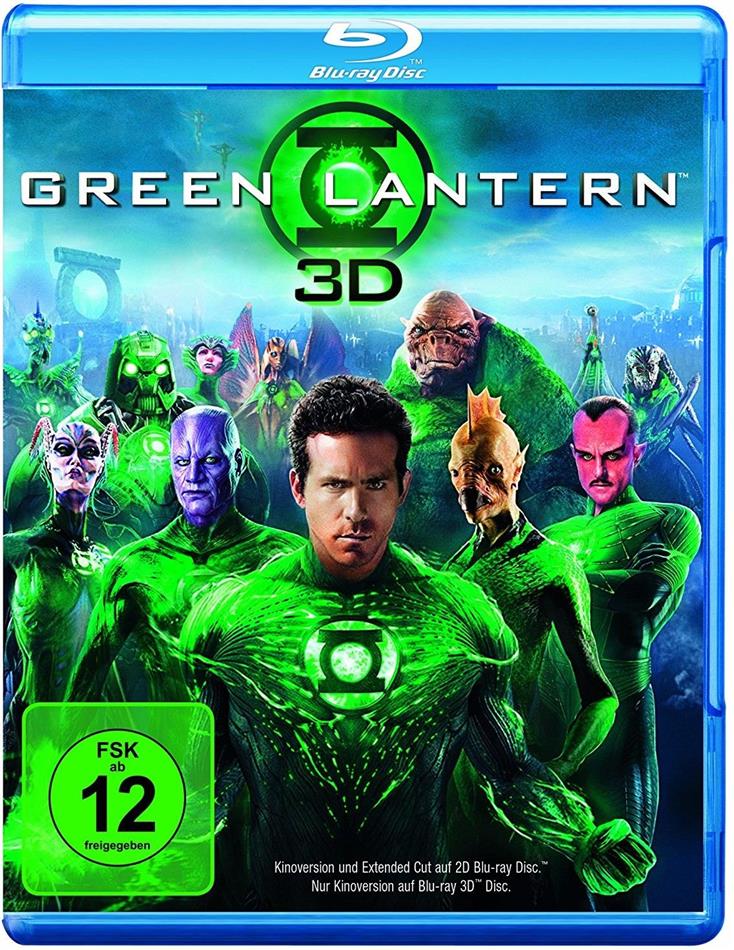 Green Lantern (2011) Blu-ray 3D + Blu-ray