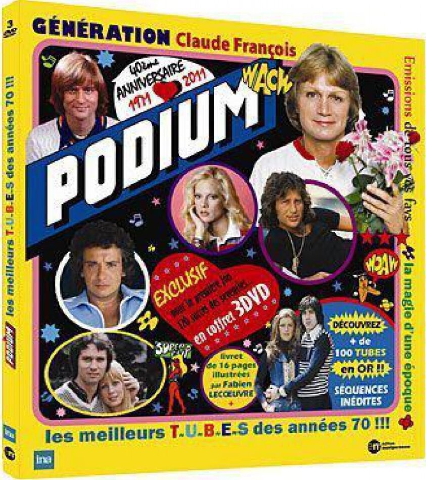 Podium - Génération Claude François 3 DVD