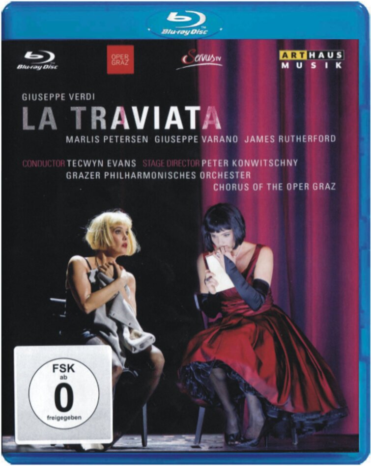 Philharmonic Orchestra Graz, Tecwyn Evans & Marlis Petersen - Verdi - La Traviata Arthaus Musik