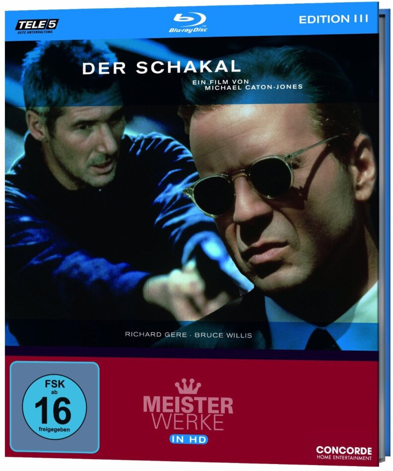 Der Schakal (1997) Meisterwerke in HD, Digibook