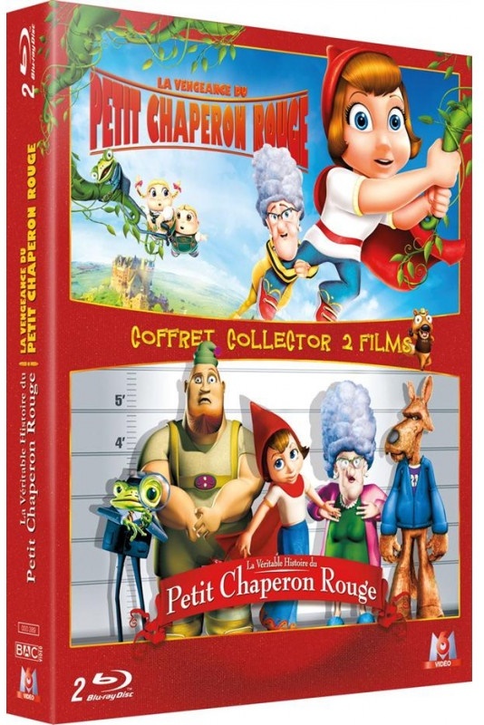 La Vengeance du Petit Chaperon Rouge / La véritable histoire du Petit Chaperon Rouge 2 Blu-rays