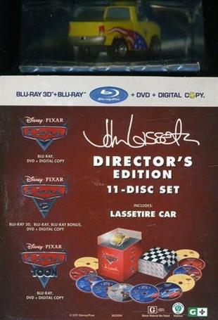 Cars 1-3 - Movie Collection Director's Cut, 11 Blu-ray