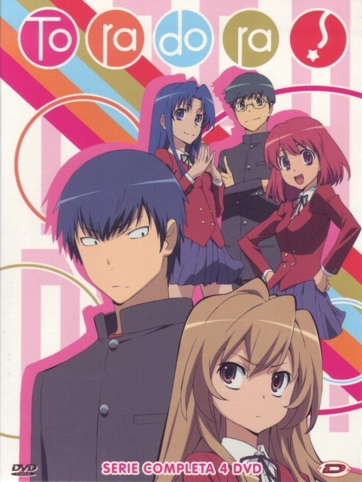 Toradora! - Serie Completa 4 DVDs