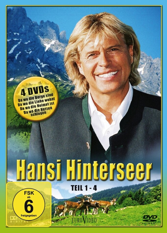 Hansi Hinterseer - Teil 1-4 4 DVDs