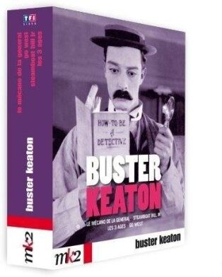Buster Keaton - Le mécano de la general / Go west / Steamboat Bill, Jr. / Les 3 âges (1923) s/w, 4 DVDs