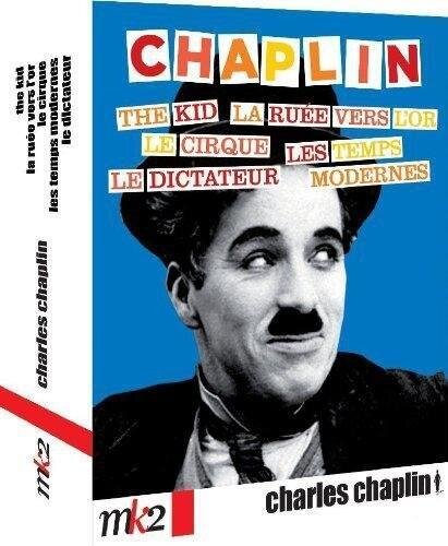 Charlie Chaplin - Le kid / La ruée vers l`or / Le cirque / Les temps modernes / Le dictateur 5 Blu-ray
