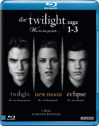 Die Twilight Saga 1-3 - Was bisher geschah (Limited Edition, 3 Blu-rays)