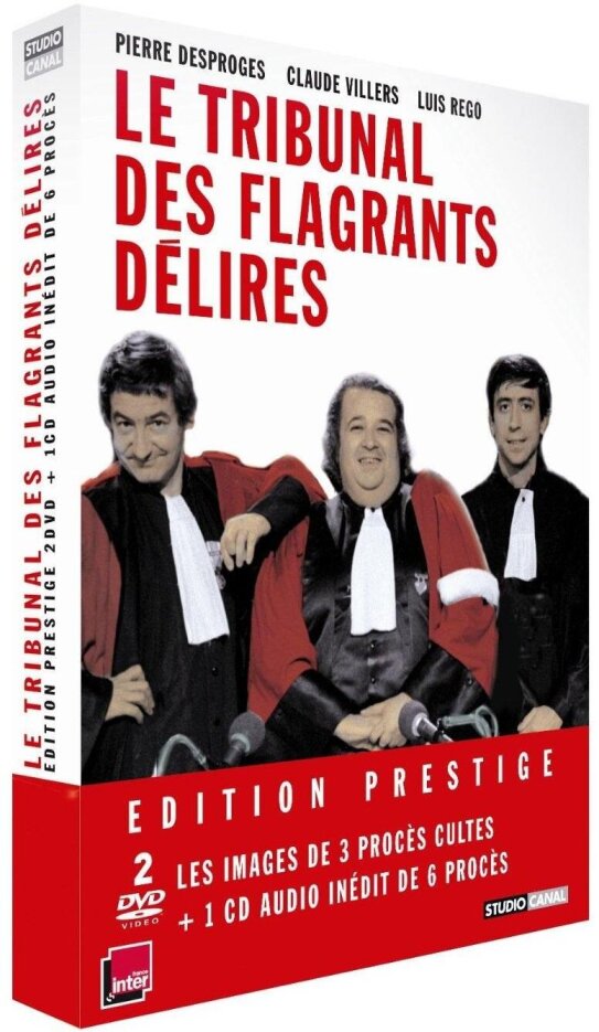 Le Tribunal des flagrants délires (1981) Édition Deluxe, 2 DVD + CD