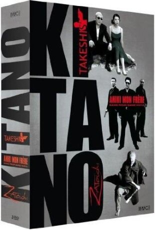 Takeshi Kitano - Takeshi's / Aniki mon frère / Zatoichi 3 DVDs