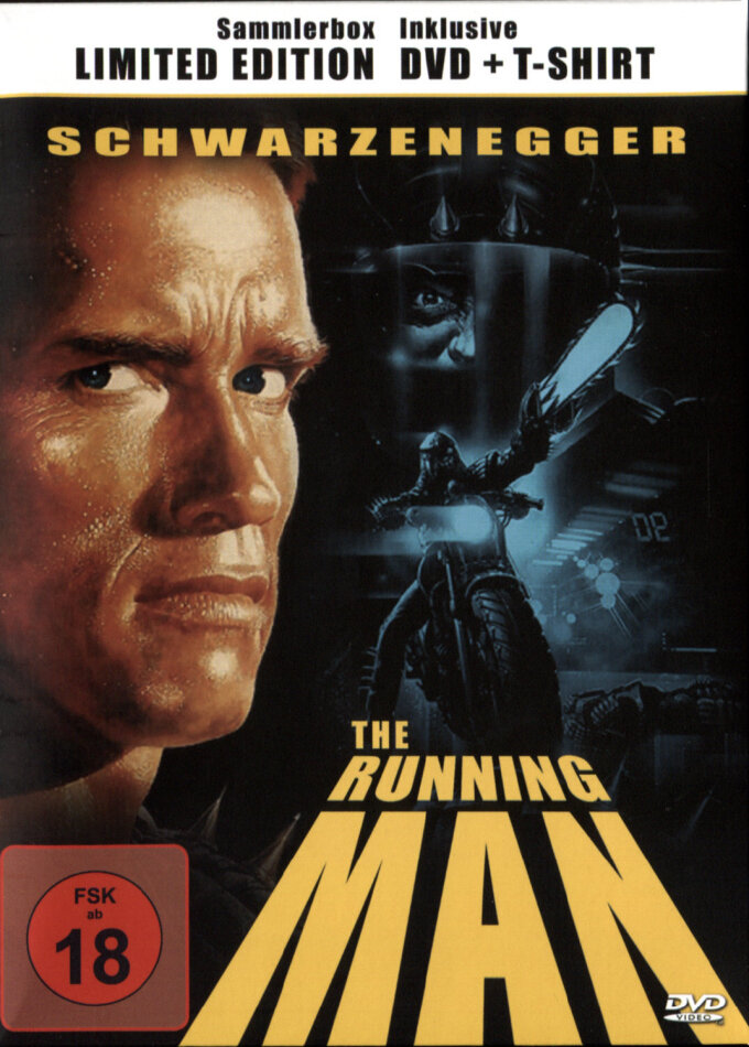 The running man - (Limited Edition DVD + T-Shirt L) (1987)