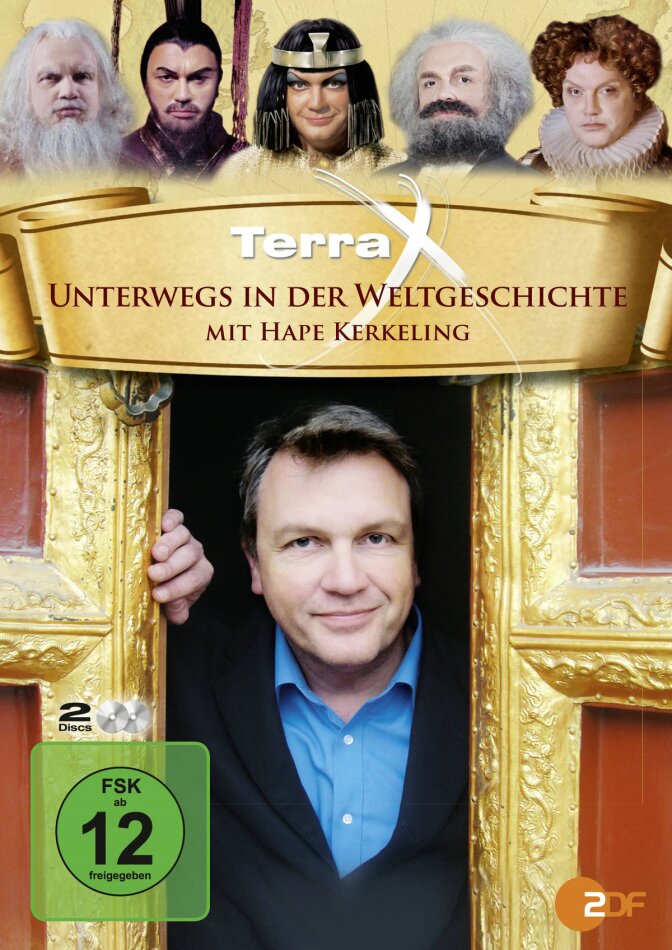Terra X - Unterwegs in der Weltgeschichte mit Hape Kerkeling 2 DVD