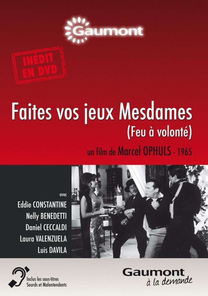 Faites vos jeux Mesdames (1965) Collection Gaumont à la demande, n/b