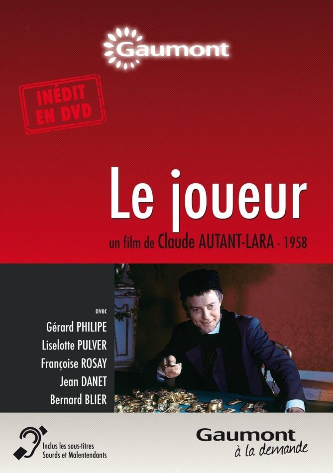 Le joueur (1958) Collection Gaumont à la demande