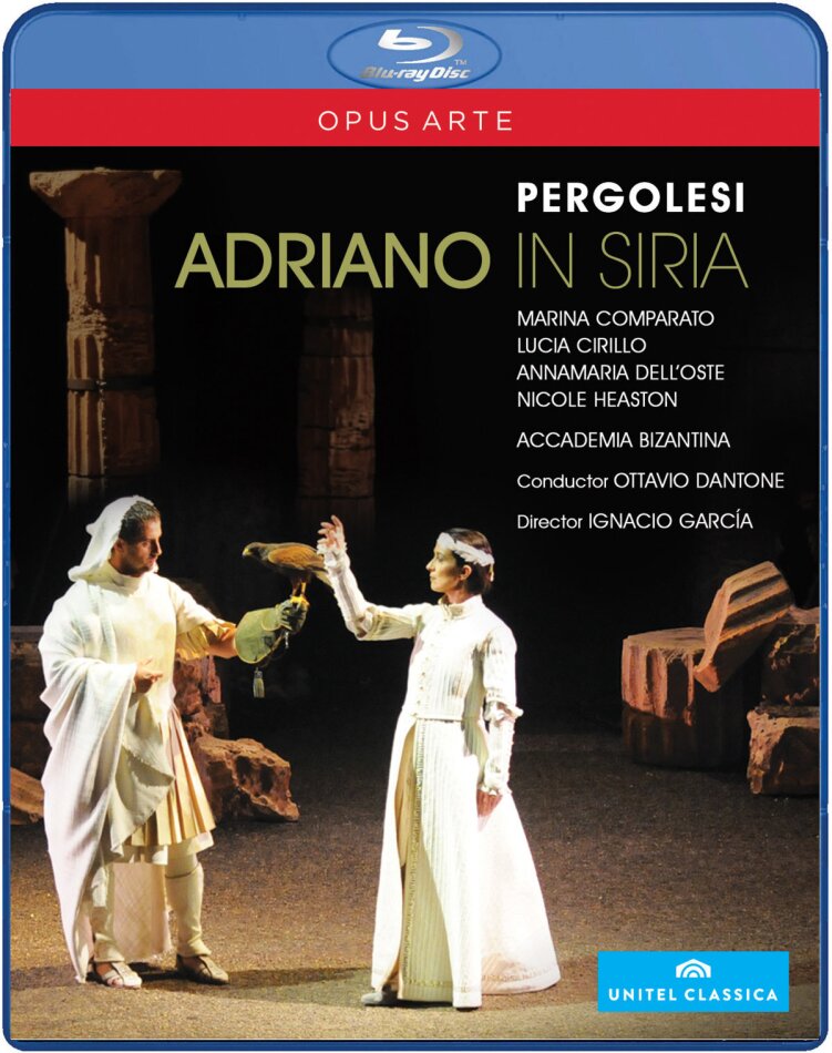 Accademia Bizantina, Ottavio Dantone & Marina Comparato - Pergolesi - Adriano in Siria Opus Arte, Unitel Classica