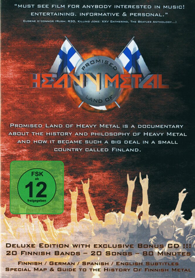 Various Artists - Promised land of heavy metal DVD + CD