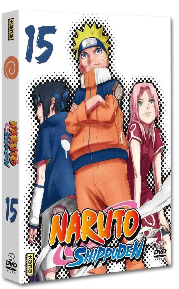 Naruto Shippuden - Vol. 15 3 DVD