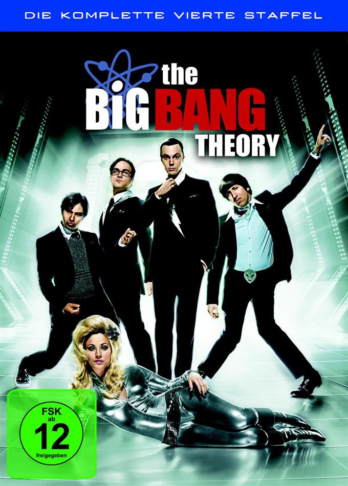 The Big Bang Theory - Staffel 4 3 DVDs