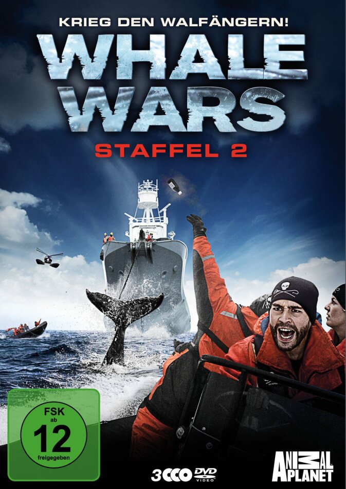Whale Wars - Krieg den Walfängern! - Staffel 2 3 DVD