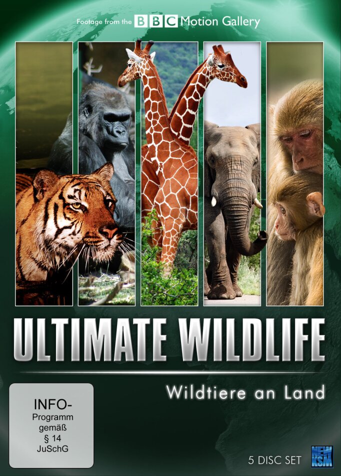 Ultimate Wildlife - Edition 1 - Wildtiere an Land 5 DVD