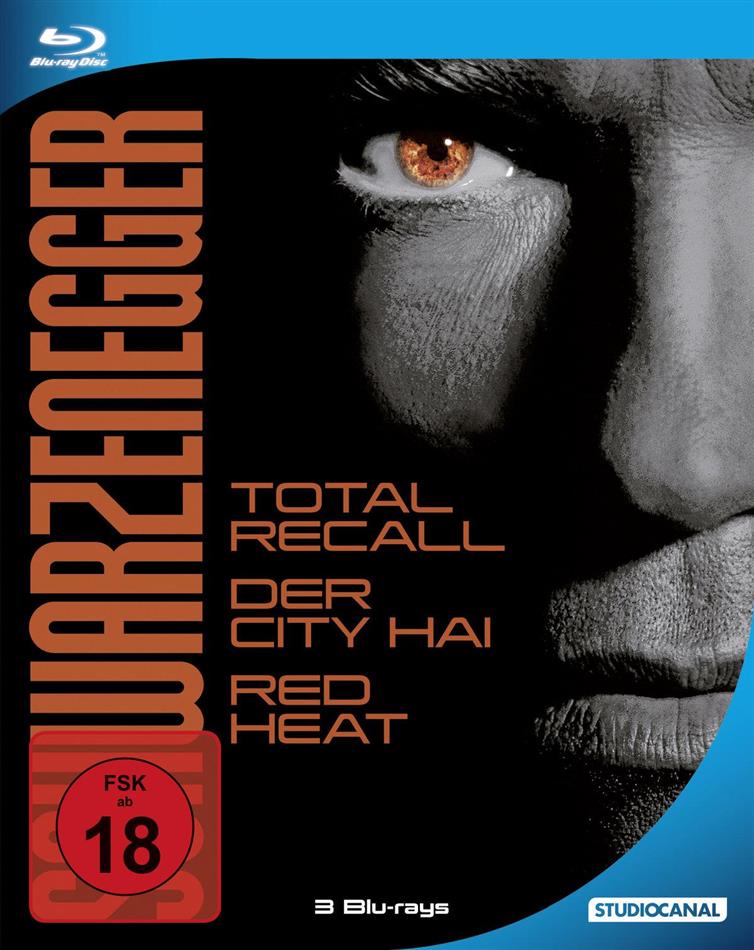 Schwarzenegger Steelbook, 3 Blu-ray
