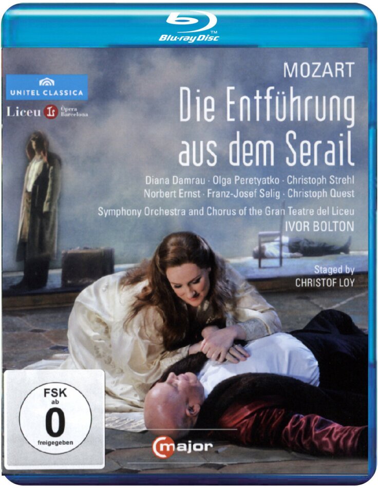 Orchestra of the Gran Teatre del Liceu, Ivor Bolton & Diana Damrau - Mozart - Die Entführung aus dem Serail C Major, Unitel Classica