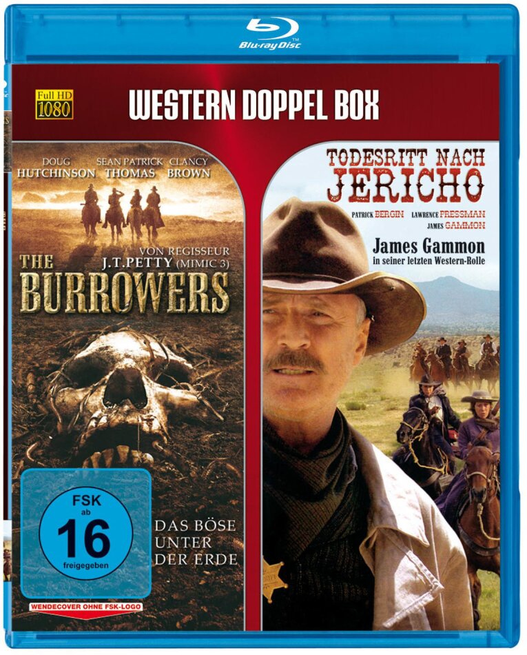 The Burrowers / Todesritt nach Jericho - (Western Doppel Box)