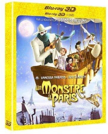 Un monstre à Paris (2011) Blu-ray 3D (+2D) + DVD