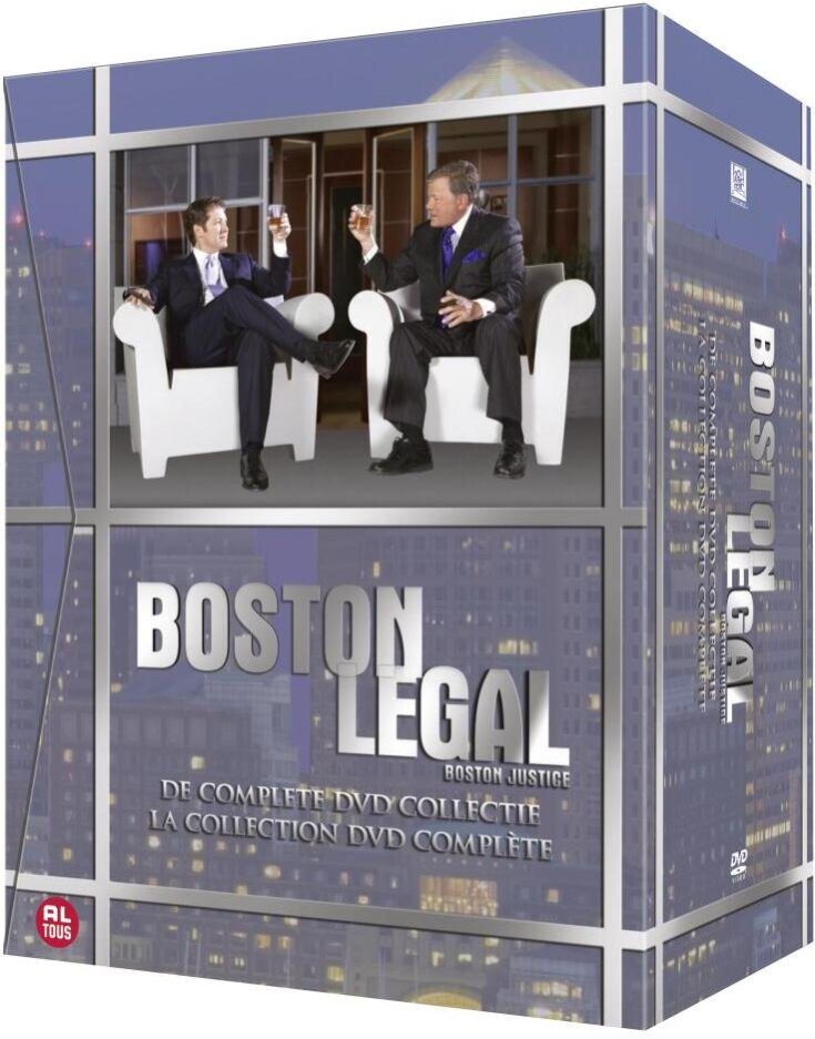 Boston Justice - Boston Legal - Intégrale des saisons 1 à 5 27 DVD