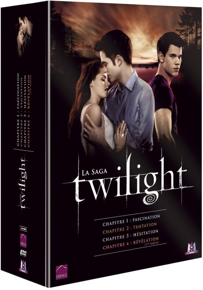 Twilight 1-4 4 DVDs