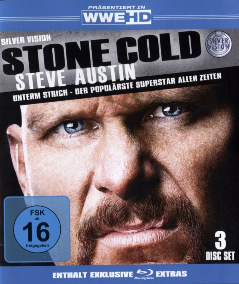 WWE: Stone Cold Steve Austin - Unterm Strich - Der größte Superstar aller Zeiten Blu-ray + 3 DVD