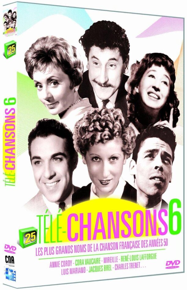 Various Artists - Télé-Chansons - Vol. 6 b/w