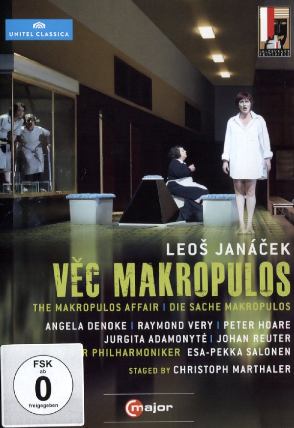 Wiener Philharmoniker, Esa-Pekka Salonen (*1958) & Angela Denoke - Janácek - Vec Makropoulos C Major, Unitel Classica, Salzburger Festspiele